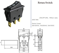 3-Position Self-Center "Flat Type" Electric Switch (4 needed for FBSS)