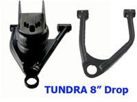 2000-2010 TOYOTA PICKUP TUNDRA 2000-2010- TUNDRA 2WD Upper and Lower Control Arms with Bags and Moun