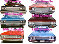 Billet Grille Chevelle,Malibu,El Camino Full Polished