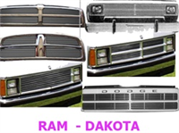 Billet Grille 1Pc Dakota Insert