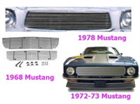 Billet Grille Insert Mustang Ii (Insert With