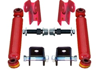 Complete Shock Relocater Kit With Shocks, bracket configurations may vary