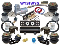 WYSIWYG Lightning  FBSS Kit if you have Coils on Front, Coils on Rear Pushbutton Mini Valves,DC2500,