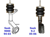 1986-1996 BMW 5 Series E34 Front Air Suspension Kit F=STRUT CARTRIDGE/WELD, FRONT AXLE