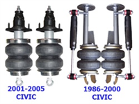 1993-1997 Honda Delsol Rear Air Suspension Kit R=BAGS/ARMS/SHOCKS REAR AXLE (CUSTOM)