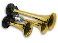 Chassis Tech 118db @ 150psi - 12" Gold Triple Train Air Horn