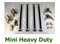 Mini Truck Lite Duty Triangulated 4 Link Rear Suspension Kit  no C-Notch