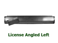 (Q) Steel Rollpan  License Angled On Left