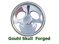 Gouhl With Horn Skull Full Wrap Billet Steering Wheels